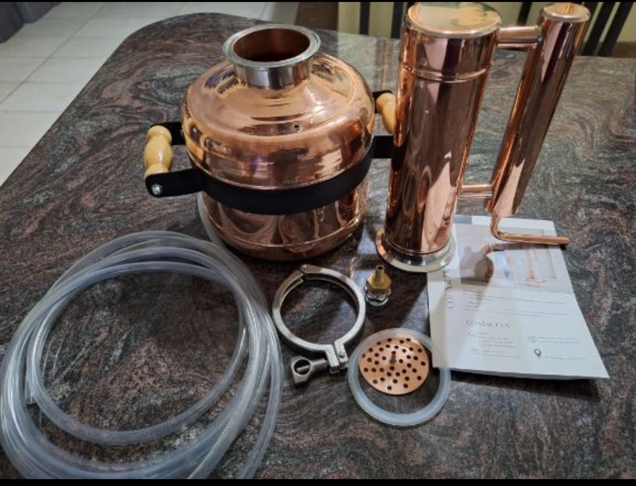 Customer photo review of Plant extractor - 1.6Gal / 6L [hydrosols]