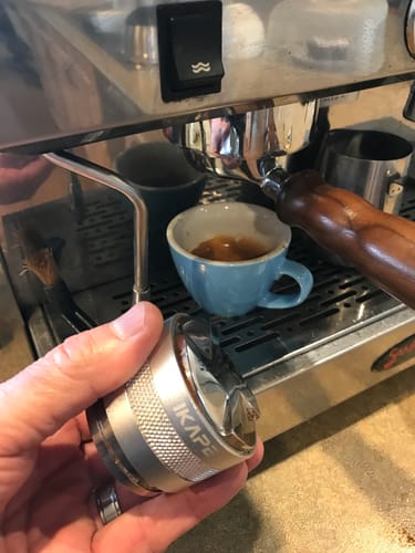 Customer photo review of 2 in 1 Adjustable Coffee Distributor & Tamper