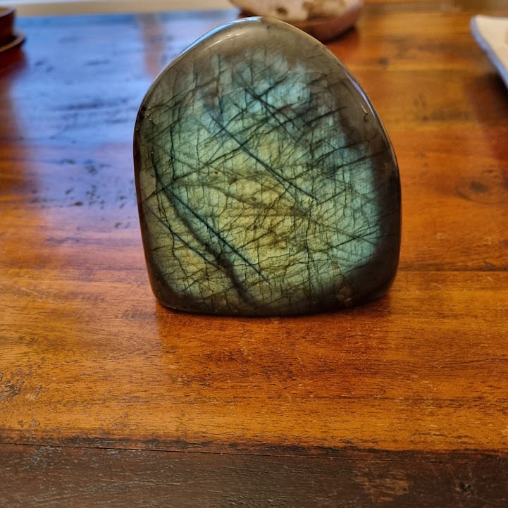 Customer photo review of Labradorite Bleue Flash, Forme libre