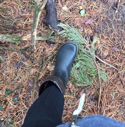 Customer photo review of Brisk Ⅰ - Barfuß-Gummistiefel
