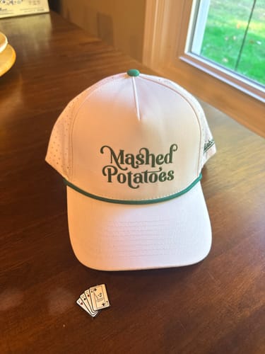 Customer photo review of Mashed Potatoes Hat