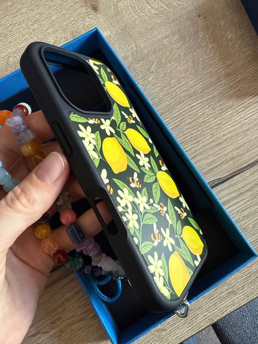 Customer photo review of Lemon and Bees - iPhone 16 Pro Case