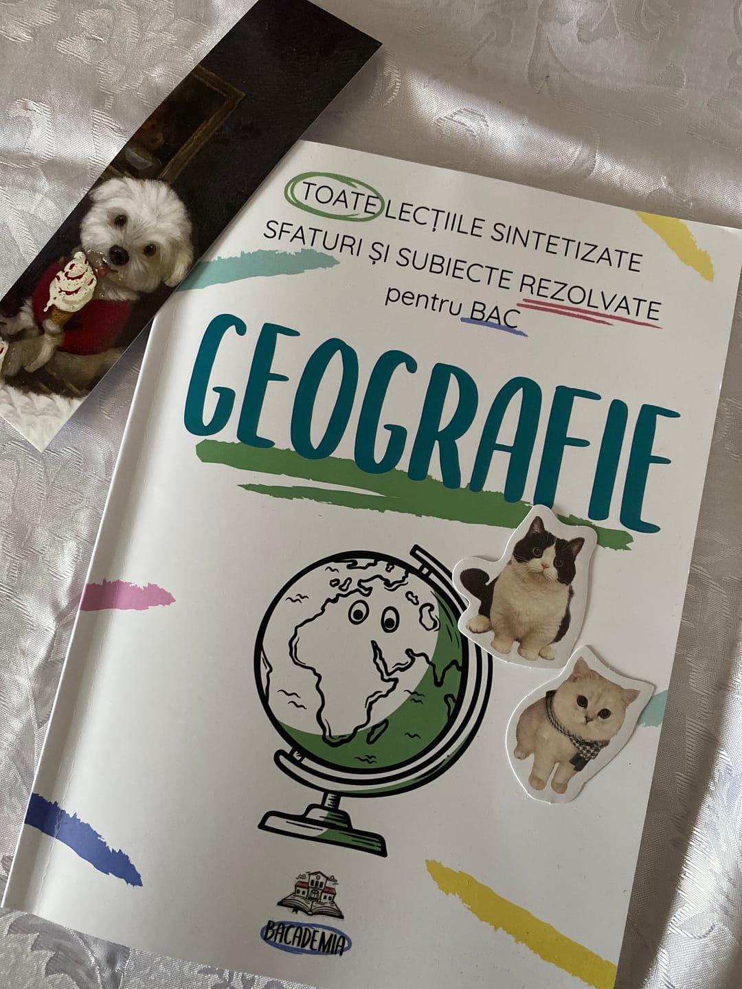 Customer photo review of Carte Geografie Bacalaureat Bacademia