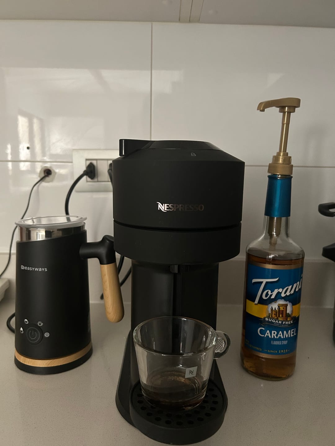 Customer photo review of Syrup Torani Caramelo Sin Azúcar 750 Ml