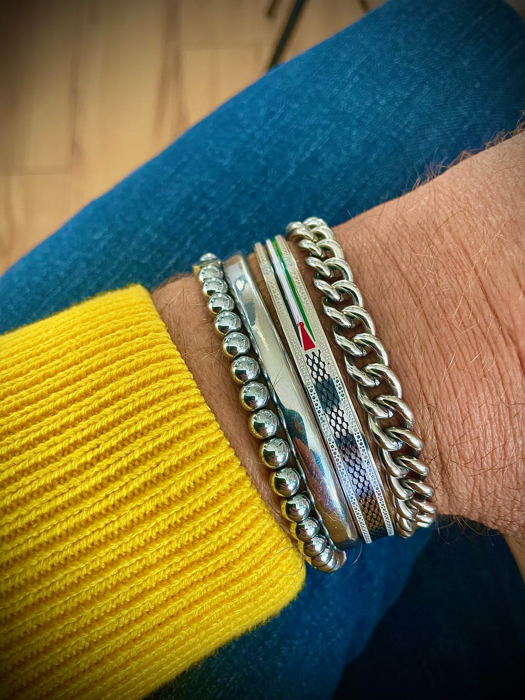 Customer photo review of Palestine Heritage Cuff