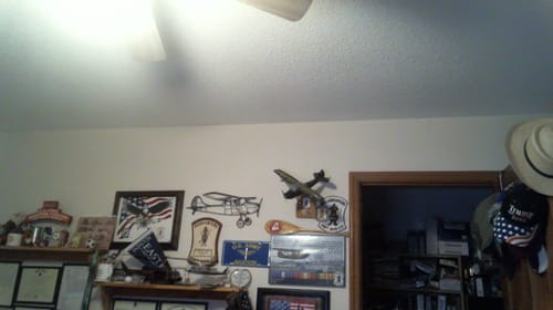 Customer photo review of UH-1 Iroquois Huey 1970 Silhouette Metal Wall Art