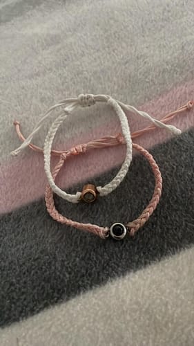 Customer photo review of Personalisiertes Fotoarmband