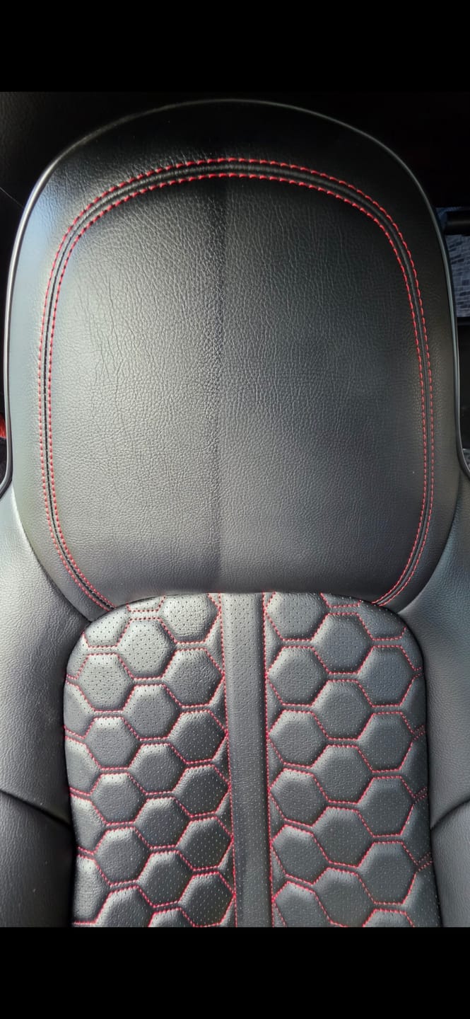 Customer photo review of AUTO ZPACE™ Leather Cleaner & Conditioner Kit