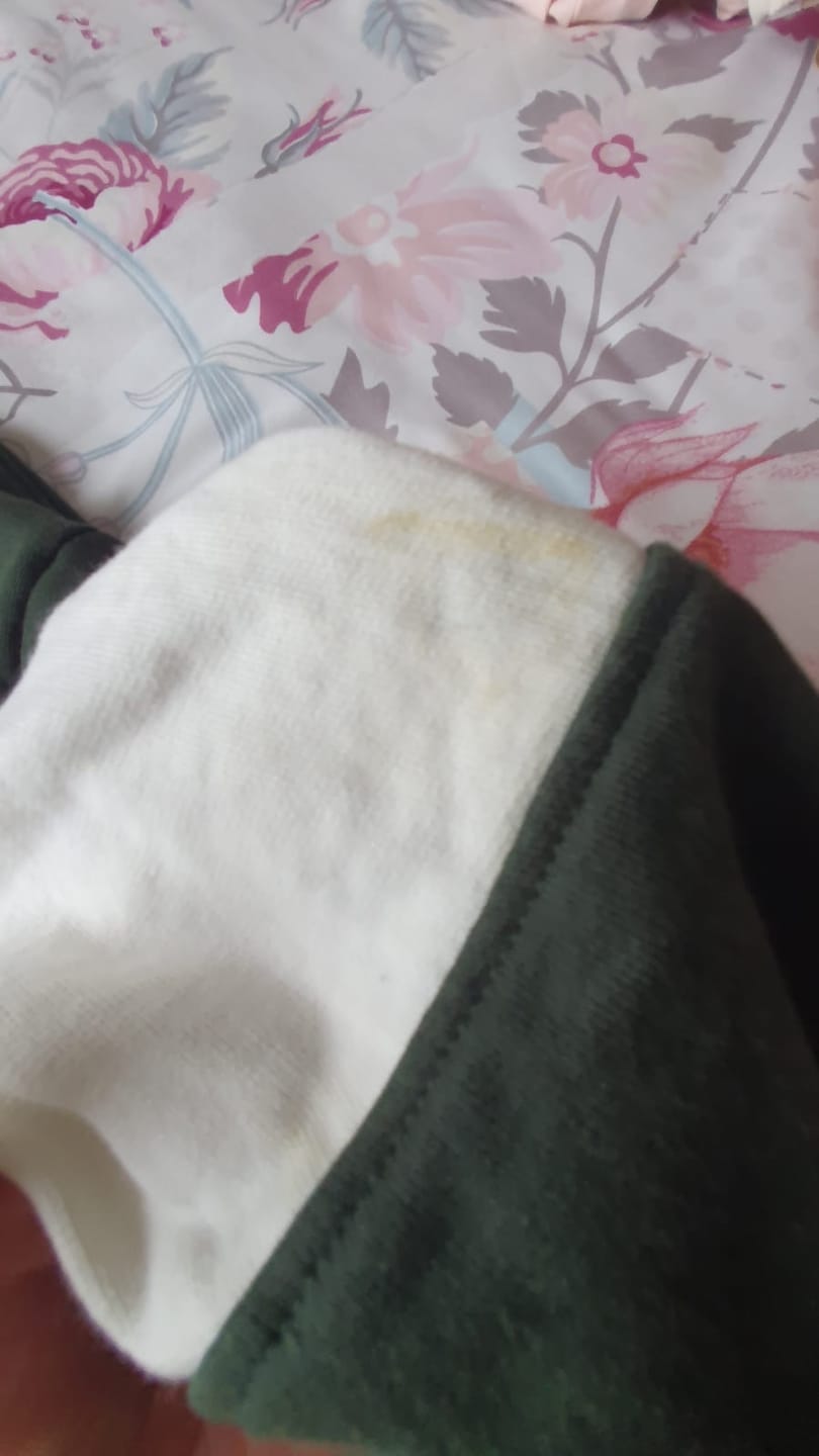 Customer photo review of Springboks Classic Hoop Quarter Zip-OS Green