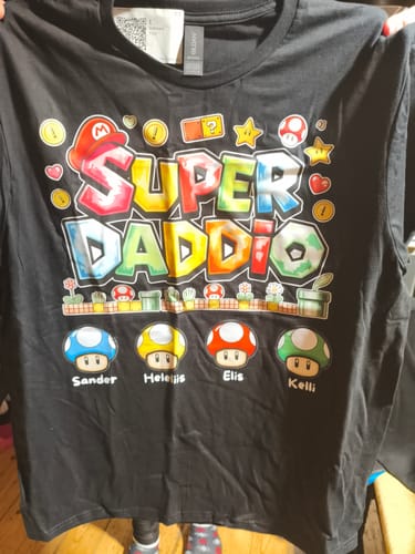 Customer photo review of Super Daddio - custom made