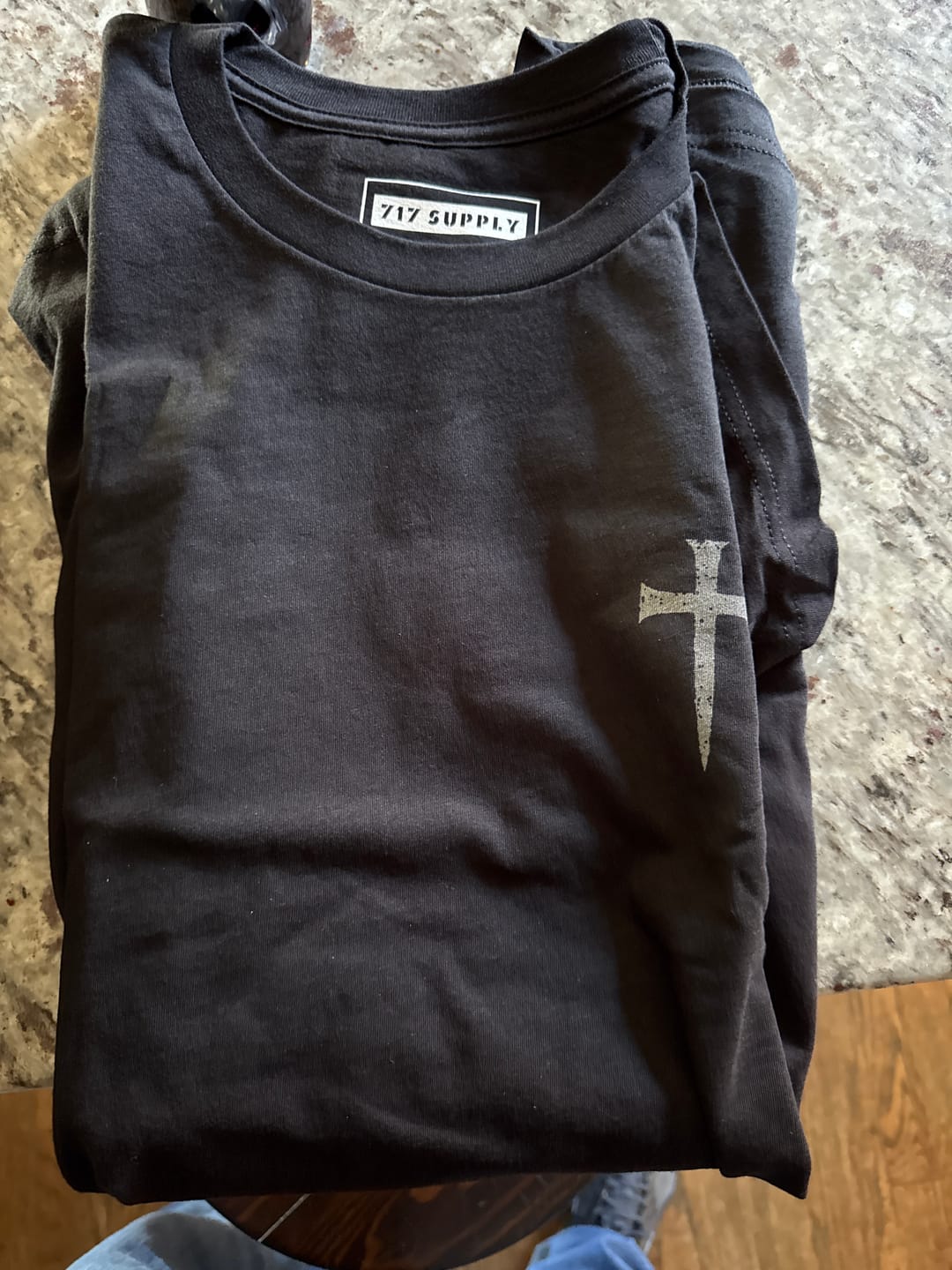 Customer photo review of Iron Sharpens Iron Shirt
