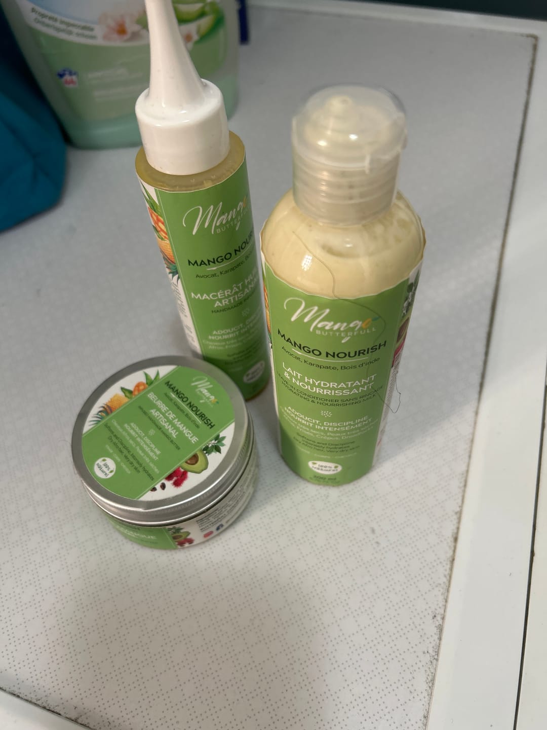Customer photo review of Lait hydratant et nourrissant - NOURISH