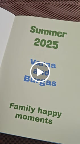 Customer video review of Custom Travel Book