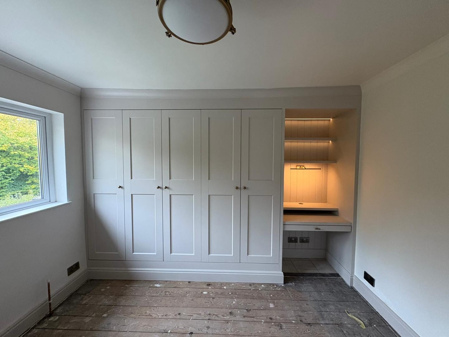 Customer photo review of Classic Aged Brass Cupboard Handles