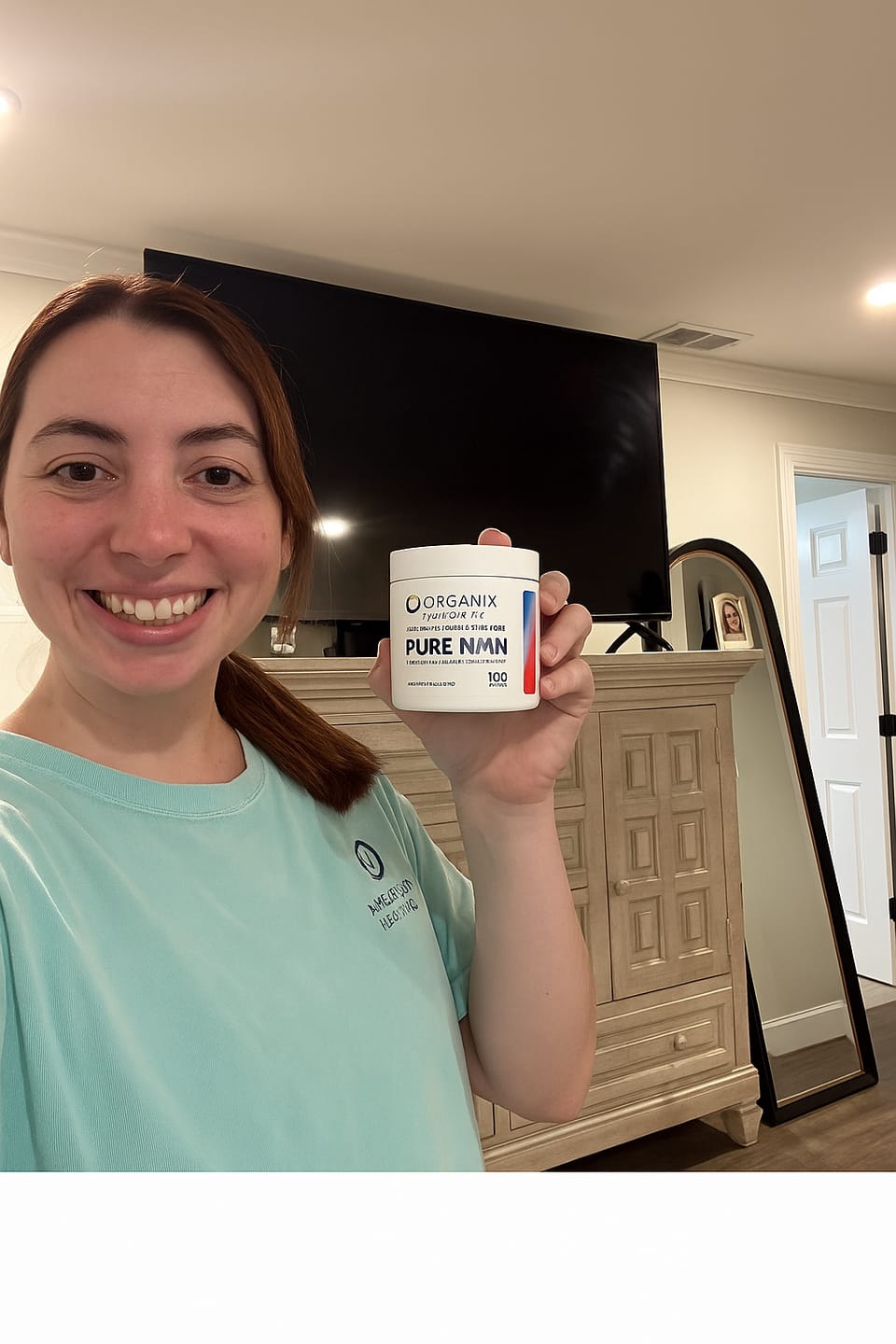 Customer photo review of Buy 1 Get 2 Free - Organix™ - NMN (Nicotinamide Mononucleotide) Pure Powder