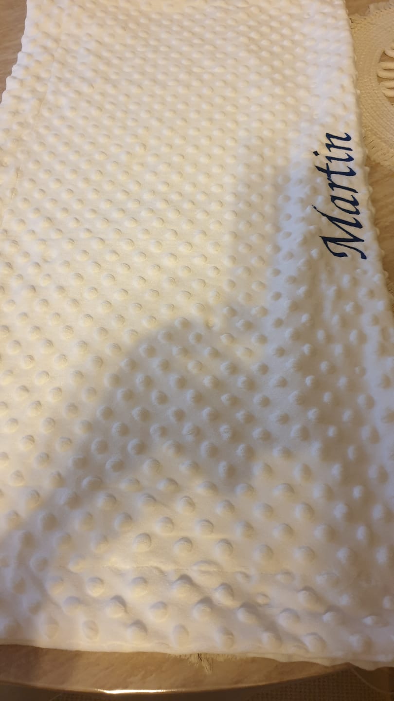 Customer photo review of Couverture cocooning à bulles