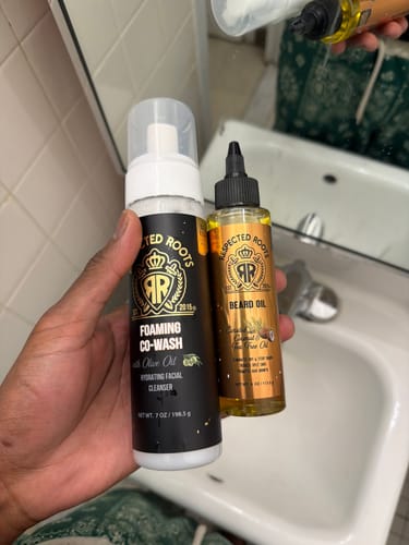 Customer photo review of Beard Care Kit