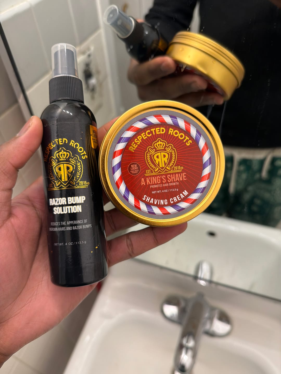 Customer photo review of Shaving Kit