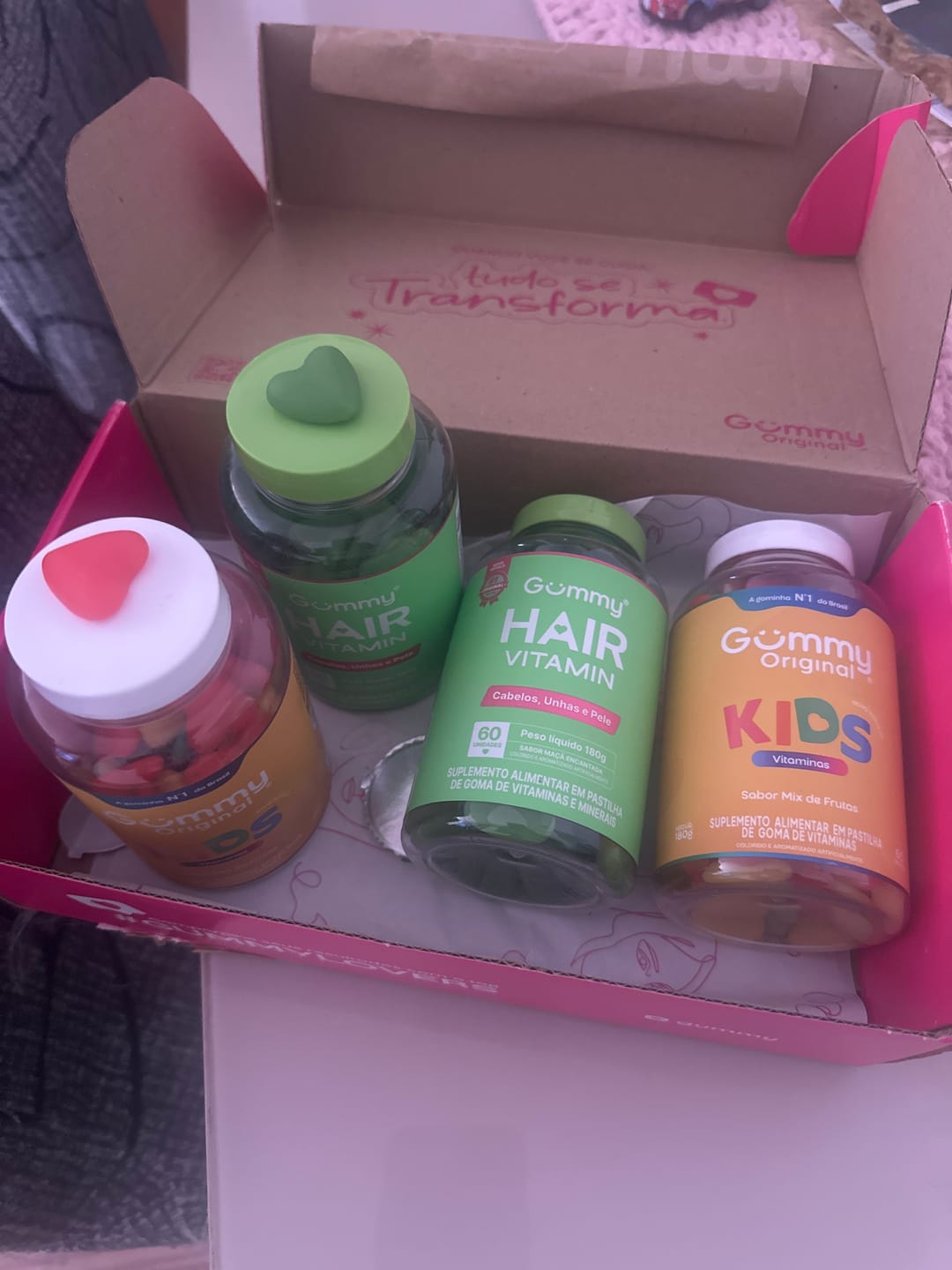 Customer photo review of Gummy Kids Vitamin® - Mix Frutas 180 g