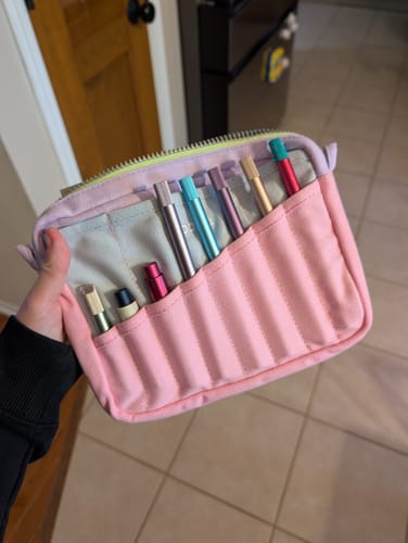 Customer photo review of Soolla® Studio Pouch, 80's Windbreaker