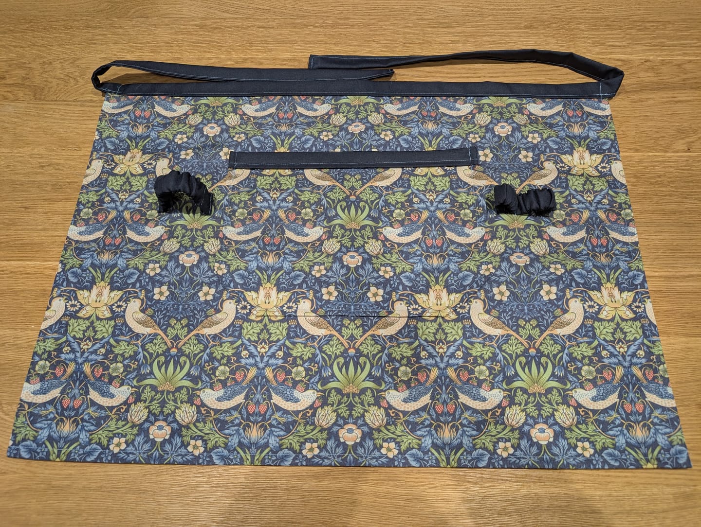 Customer photo review of William Morris Garden Birds Water Resistant Fabric