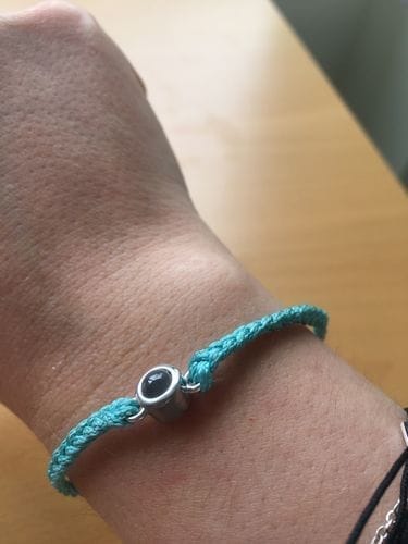 Customer photo review of Personalisiertes Fotoarmband