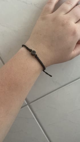 Customer photo review of Personalisiertes Fotoarmband