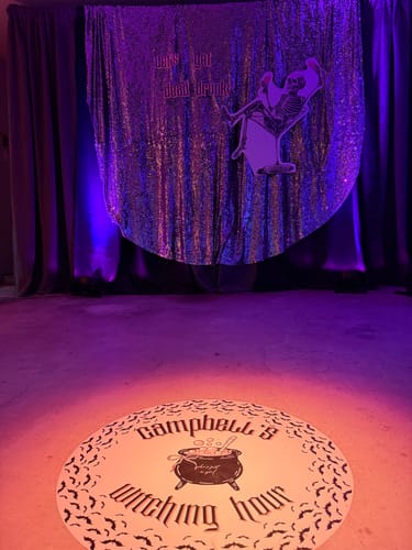 Customer photo review of Create Your Own Floor Decal