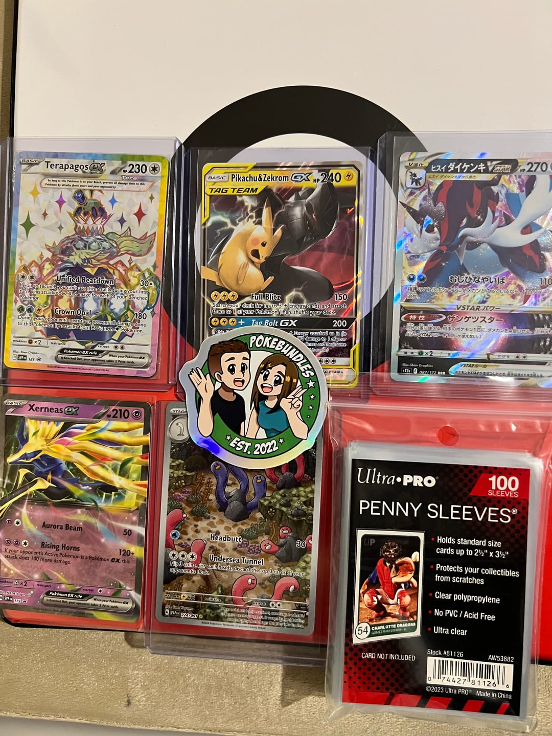 Customer photo review of Pokebundles Welcome Bundle