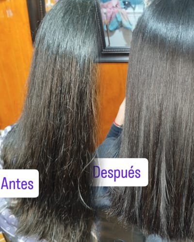 Customer photo review of Kit Alisado en Casa Adhara