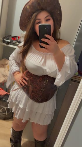 Customer photo review of DISFRAZ PIRATA BLANCO