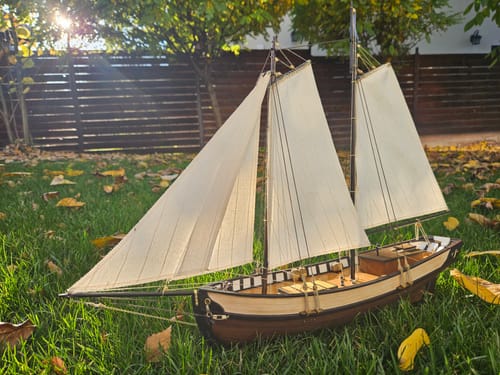 Customer photo review of Maqueta Barco Polaris Starter Pack