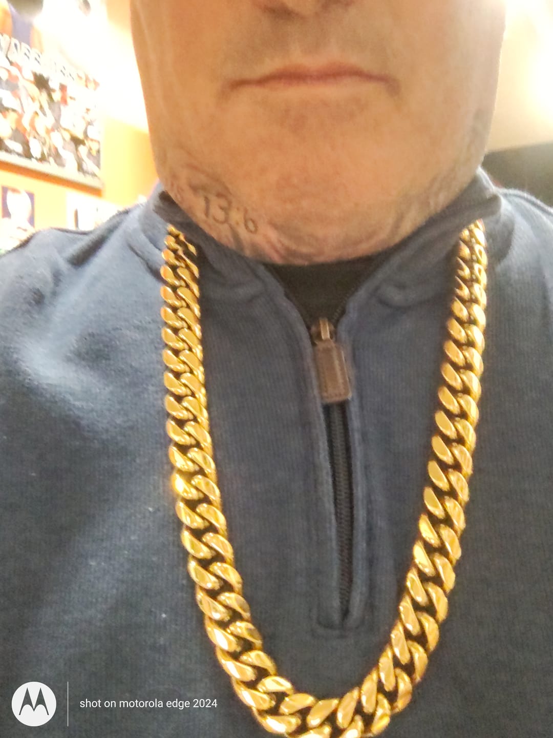 Customer photo review of Miami Cuban Link Chain