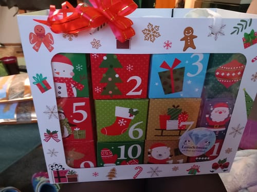 Customer photo review of 🎁 Weihnachtskalender für Dich & Deine Meerschweinchen – 24 Tage voller Freude 🎅