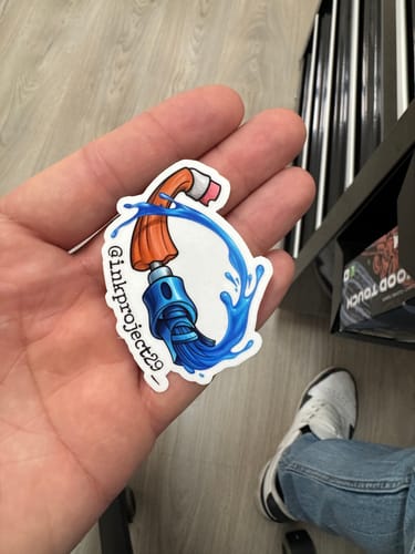 Customer photo review of Sticker Vinile Classico