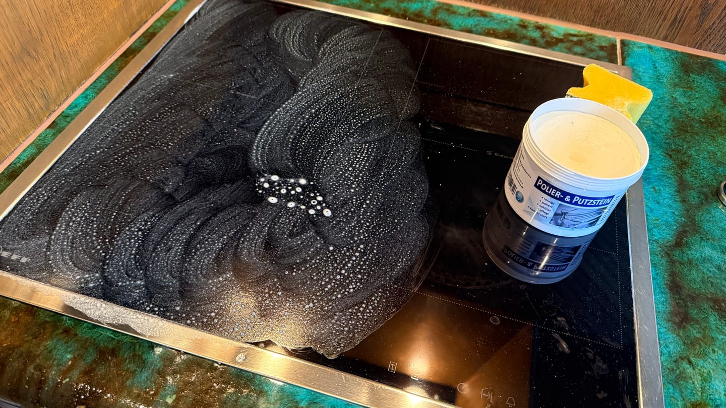 Customer photo review of PUTZMUNTER Universal Putzstein 900g