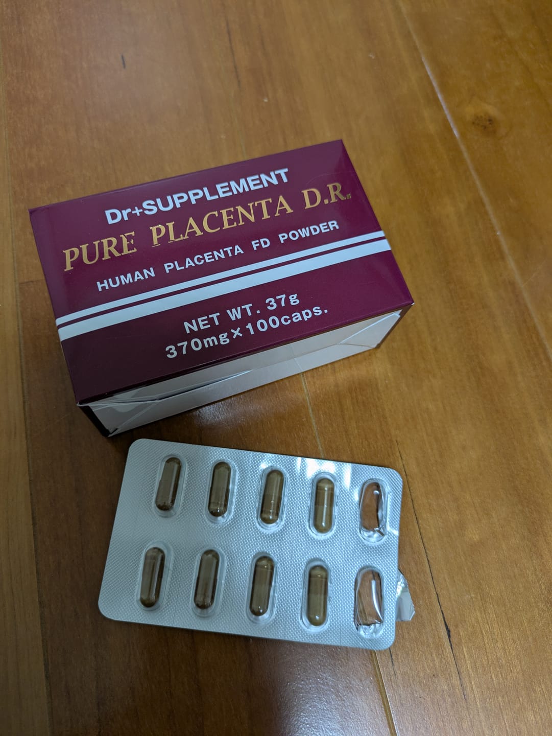 Customer photo review of ピュアプラセンタD.R.