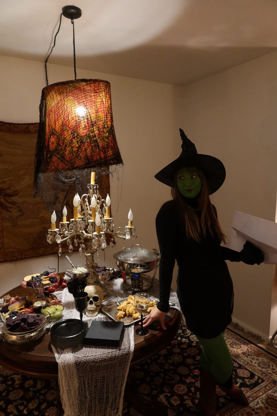 Customer photo review of Halloween Murder Mystery Game Kit - Monster Mansion