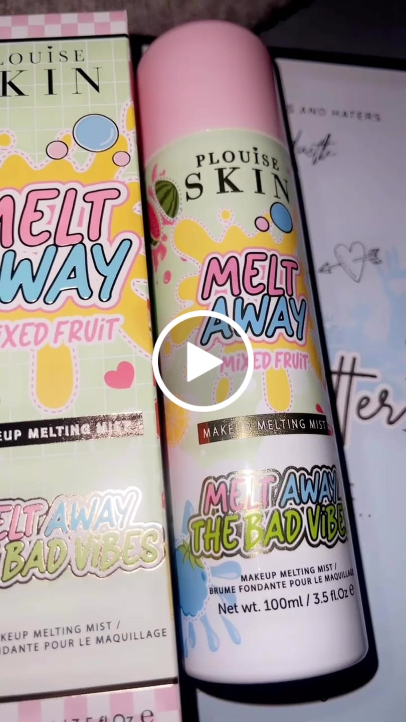 Customer video review of P.Louise Make It Melt Makeup Remover Mist