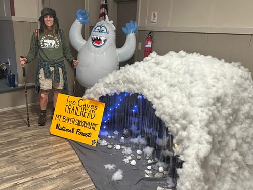 Customer photo review of Protect Our Parks Sweatshirt