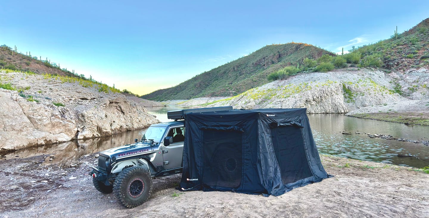 Customer photo review of OPENROAD 270 Awning Side Wall