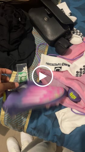 Customer video review of F50 Laceless Lamine Yamal 2 - Violet/Rose/Jaune Fluo