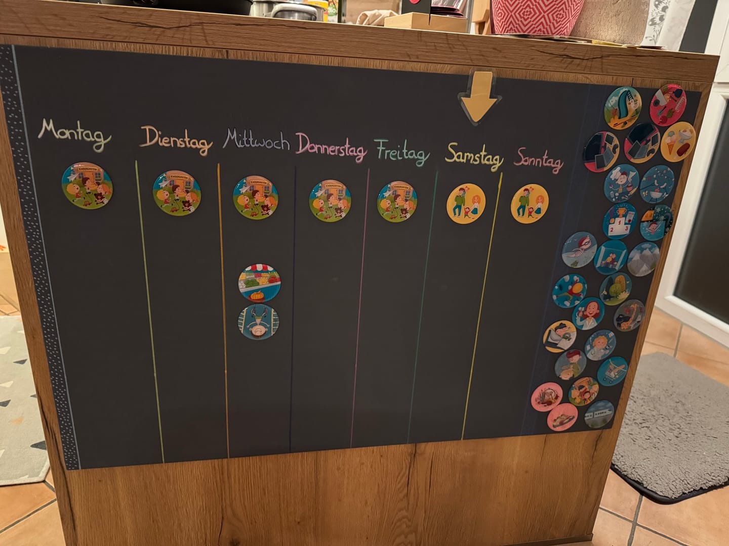 Customer photo review of Einzelner Magnet: Geburtstag Mädchen