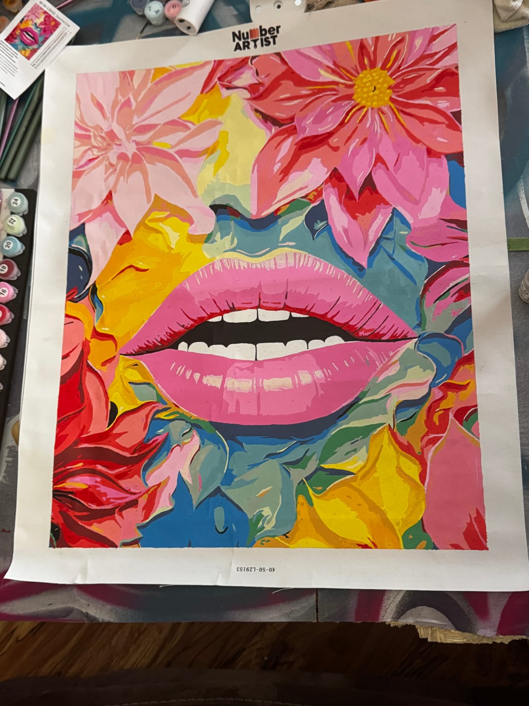 Customer photo review of Pop Art Lips