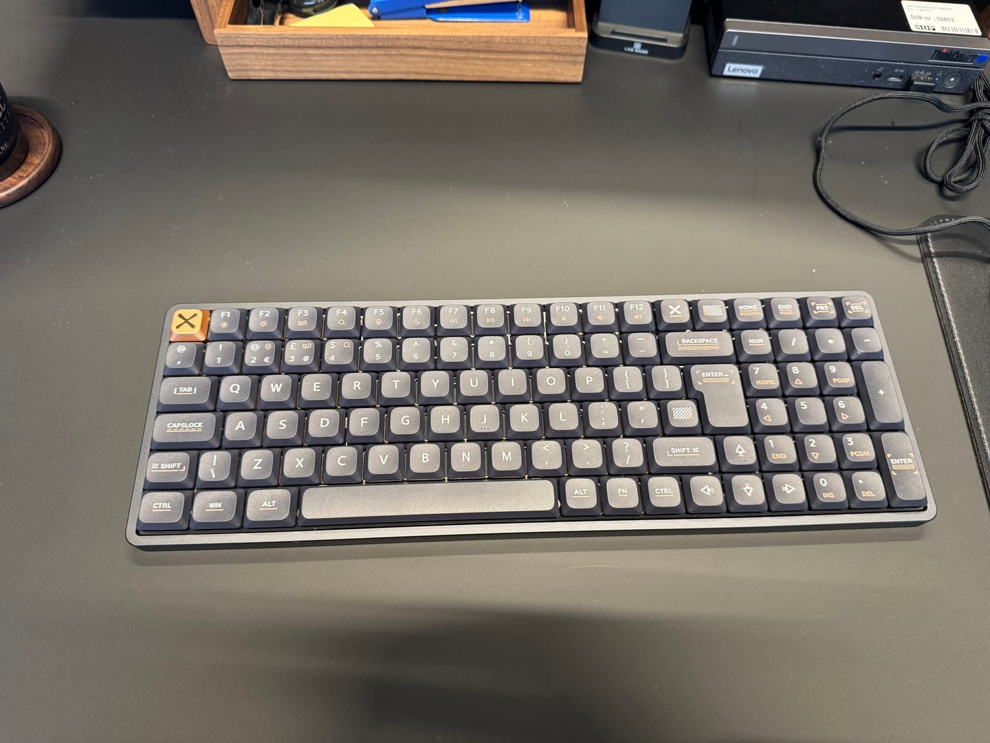 Customer photo review of IQUNIX Magi75/96 Aluminum Low Profile Mechanical Keyboard