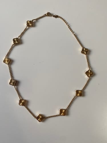 Customer photo review of Celine Clover Bracelet