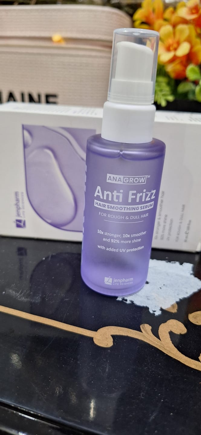 Customer photo review of Anagrow Anti Frizz Hair Serum