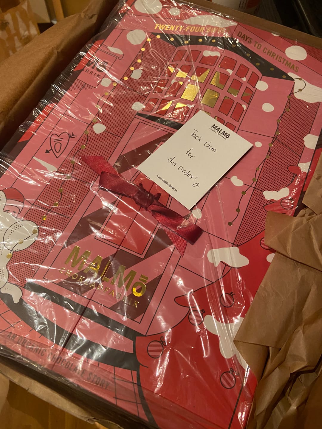 Customer photo review of Förbeställ årets Julkalender 2025 | Malmö Chokladfabrik