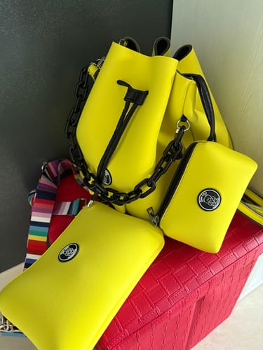 Customer photo review of TRIO | Secchiello + Pochette + Trousse
