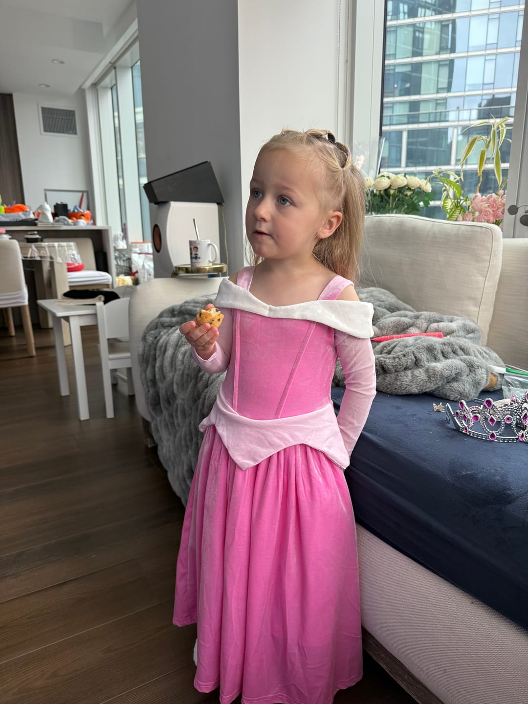 Customer photo review of Portrait Collection Sleeping Beauty Gown